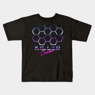 KQ Outrun hex only Kids T-Shirt